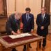 Cooperación en minería el vicegobernador Alberto Bernis acompañó la recepción al embajador de Suecia