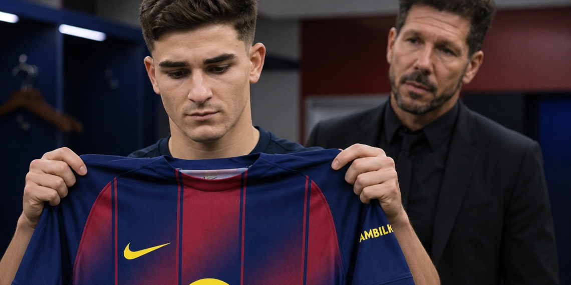 Aseguran que Julián Álvarez se cansó de perder todo con el «Cholo» y se sumaría al Barcelona