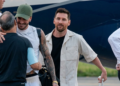 Messi llegó a Kansas para disputar su sexto Mundial
