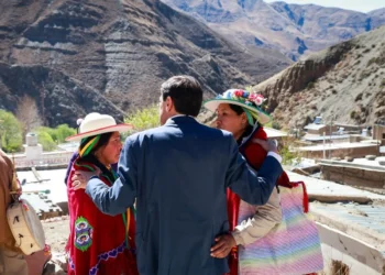 Sadir acompañó a la comunidad de Caspalá en las honras a Santa Rosa de Lima