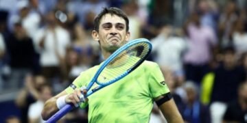 Hazaña en Nueva York: Mariano Navone eliminó a Novak Djokovic en la primera ronda del US Open