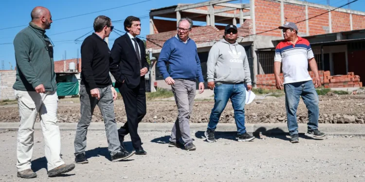 Avanza la pavimentación de la avenida Juellar para mejorar la conexión entre San Salvador y Palpalá