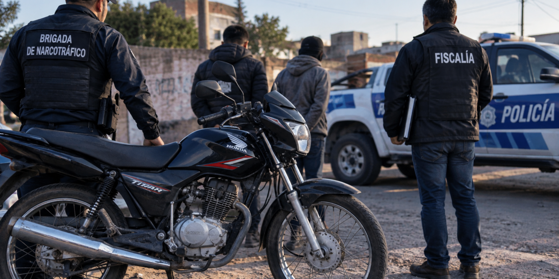 La acción coordinada de fiscales entre Perico y Palpalá permitió recuperar una moto robada antes de ser vendida