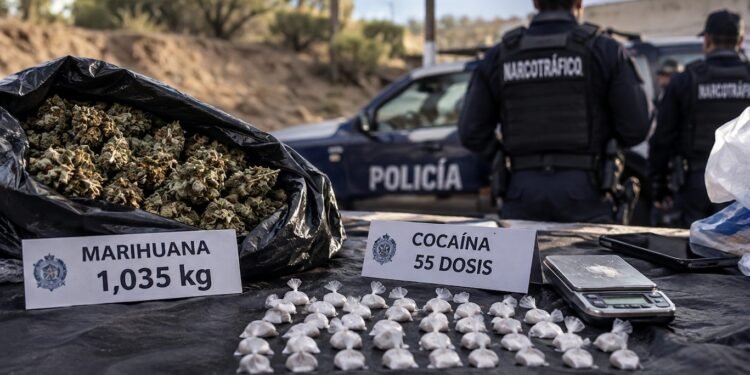 Secuestraron más de un kilo de marihuana y 55 dosis de cocaína en operativos en Perico