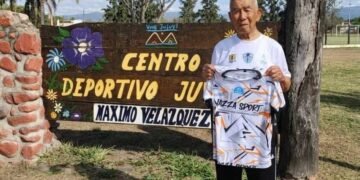 Pista de atletismo de Palpalá rinde homenaje en vida a Máximo Velásquez, ícono del deporte jujeño